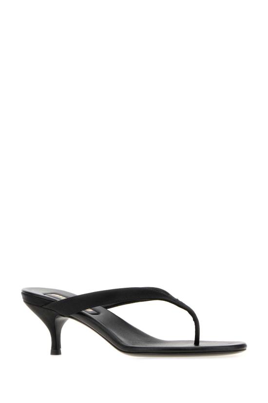 26FW 미우미우 힐/펌프스 5Y729EFD055049 F0002 Black - MIU MIU