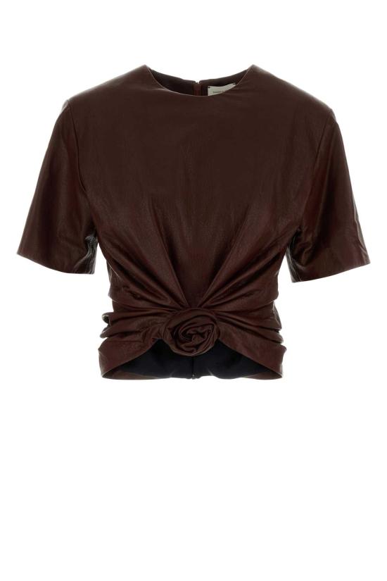26FW 마그다뷰트림 스웨터 280726 BROWN