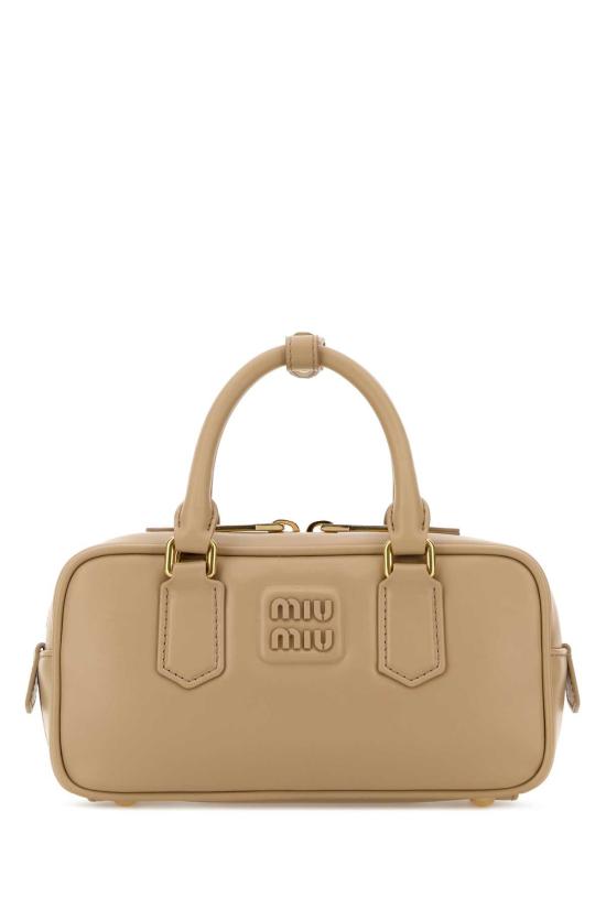 26FW 미우미우 토트백 5BB142VOONACR3 F0036 Beige o Tan