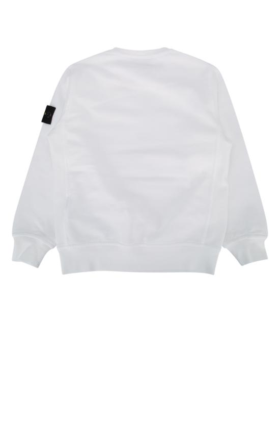 26SS [키즈] 스톤 아일랜드 캐시미어 니트 L1S166100005S0040 V0001 WHITE - STONE ISLAND