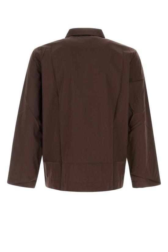 25FW 테클라 라운지 웨어 POPLINPYJAMASSHIRT COF Brown - TEKLA
