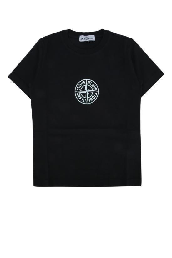 26SS [키즈] 스톤 아일랜드 티셔츠 L1S162100011S0381 V0029 BLACK
