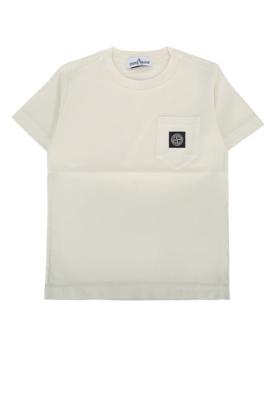 26SS [키즈] 스톤 아일랜드 티셔츠 L1S162100003S0047 V0097 PLASTER