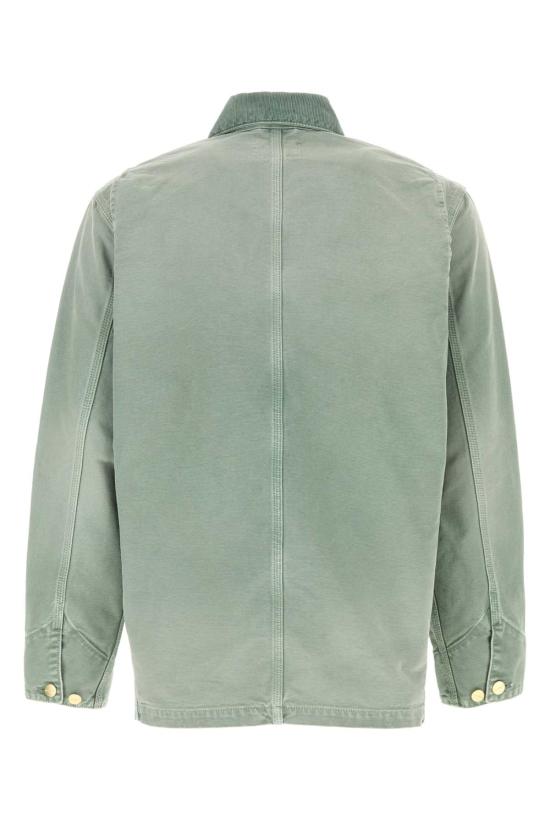26FW 칼하트 WIP 데님 자켓 I035281 3TJ17 Green - CARHARTT WIP