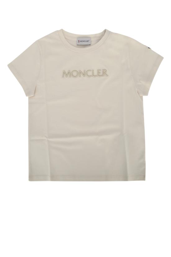 26SS [키즈] 몽클레어 티셔츠 L19548C0000989AT9 050 CREAM