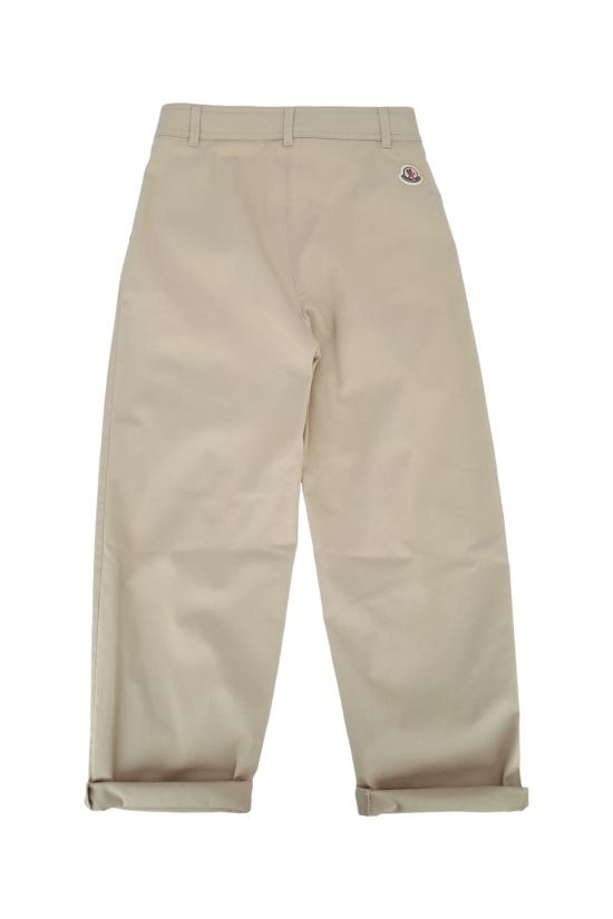 26SS [키즈] 몽클레어 스트레이트 팬츠 L19542A00003598QH 21L BEIGE - MONCLER