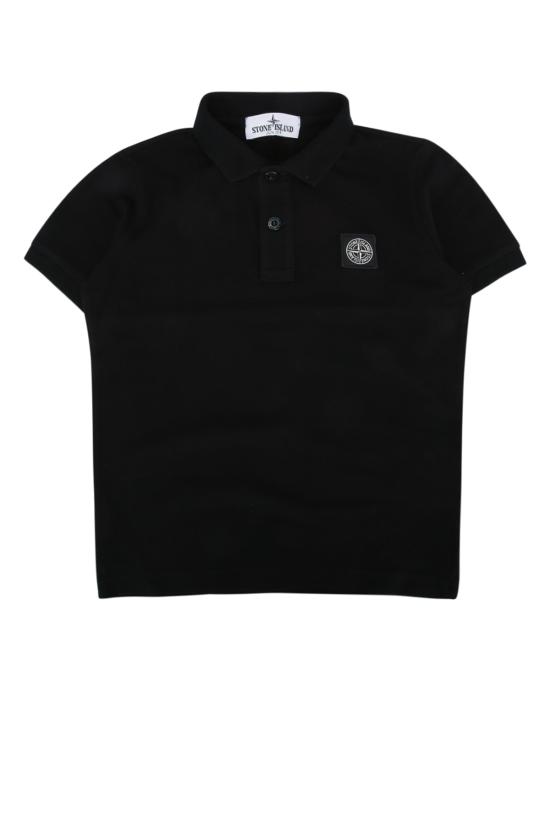 26SS [키즈] 스톤 아일랜드 폴로 셔츠 L1S162200002S0018 V0029 BLACK