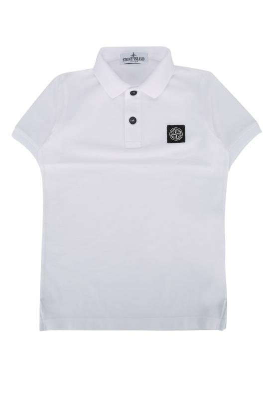 26SS [키즈] 스톤 아일랜드 폴로 셔츠 L1S162200002S0018 V1001 WHITE