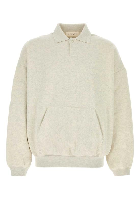 26SS 피어오브갓 긴팔 티셔츠 192SP264374F OATHEATERLHEAT Grey