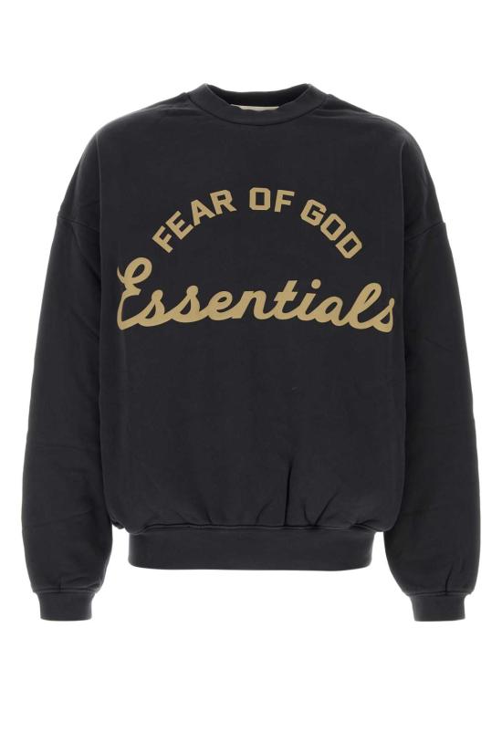 26SS 피어오브갓 90s 로고 크루넥 스웨트셔츠 192SP264451F FADEDBLACK