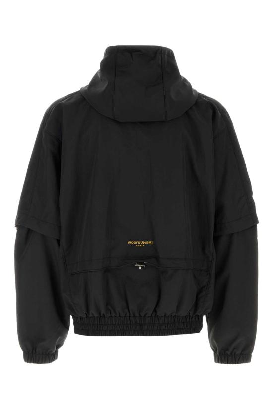 26SS 우영미 집업 니트 W261JP12 956B Black - WOOYOUNGMI