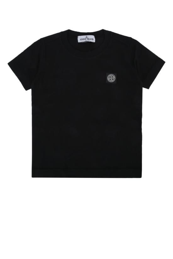 26SS [키즈] 스톤 아일랜드 티셔츠 L1S162100002S0047 V0029 BLACK
