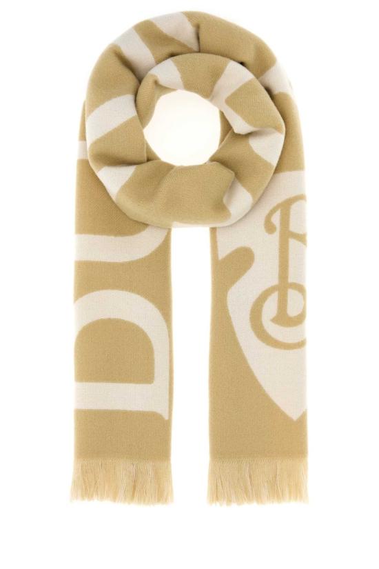 26FW 버버리 로고 울 스카프 8109562 A2021 Beige o Tan