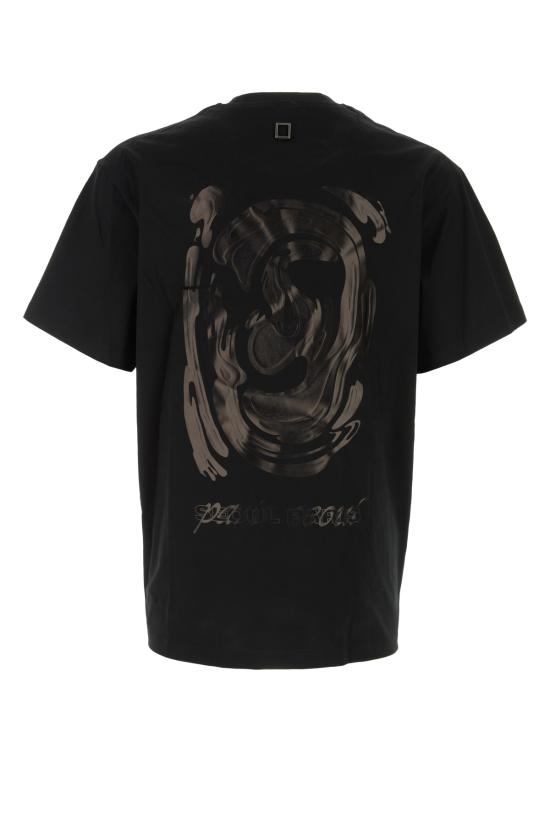 26SS 우영미 반팔 티셔츠 W243TS04 708B BLACK - WOOYOUNGMI