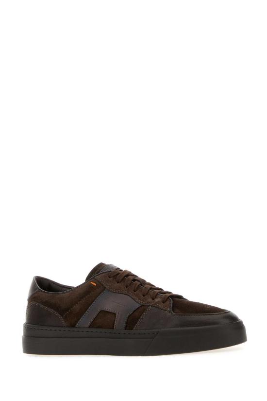 26FW 산토니 스니커즈 MBGT22221SMOTGEU T50 Brown - SANTONI