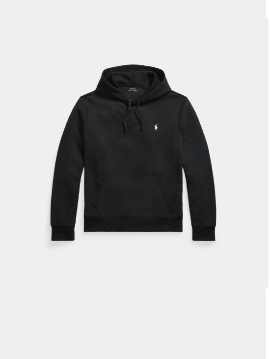 26FW 랄프 로렌 후드 티셔츠 Maglia Doppia Nero의 펠파 콘 카푸치오 - RALPH LAUREN
