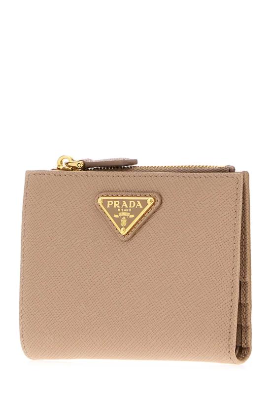26FW 프라다 트라이앵글 로고 반지갑 1ML050QHH F0236 Pink - PRADA