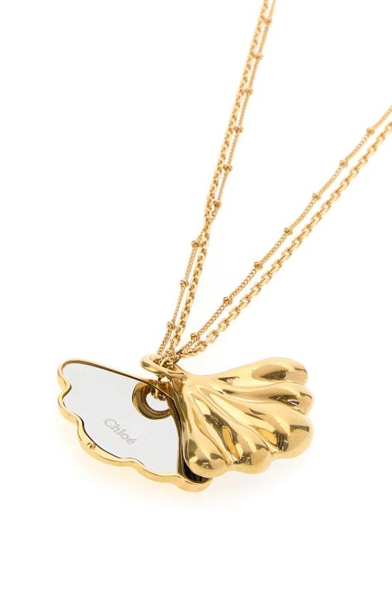 26FW 끌로에 목걸이/팬던트 CH26AJN14CB7 9DX Gold - CHLOE
