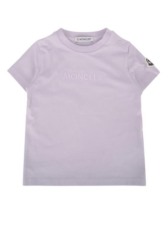 26SS [키즈] 몽클레어 티셔츠 L19518C0001089AUM 509 LILAC