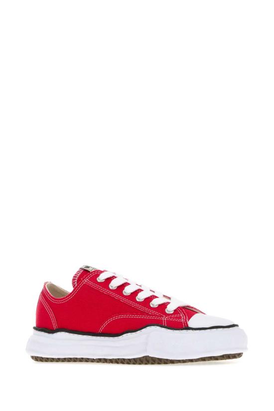 26FW 메종 미하라 야스히로 피터슨 OG 솔 캔버스 로우 A01FW702 RED - MAISON MIHARA YASUHIRO
