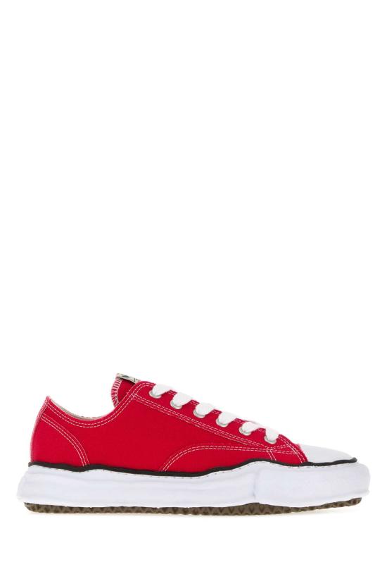 26FW 메종 미하라 야스히로 피터슨 OG 솔 캔버스 로우 A01FW702 RED