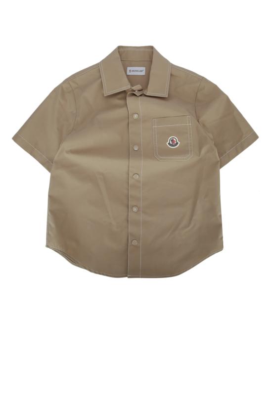 26SS [키즈] 몽클레어 셔츠 L19542F00004598B8 202 BEIGE