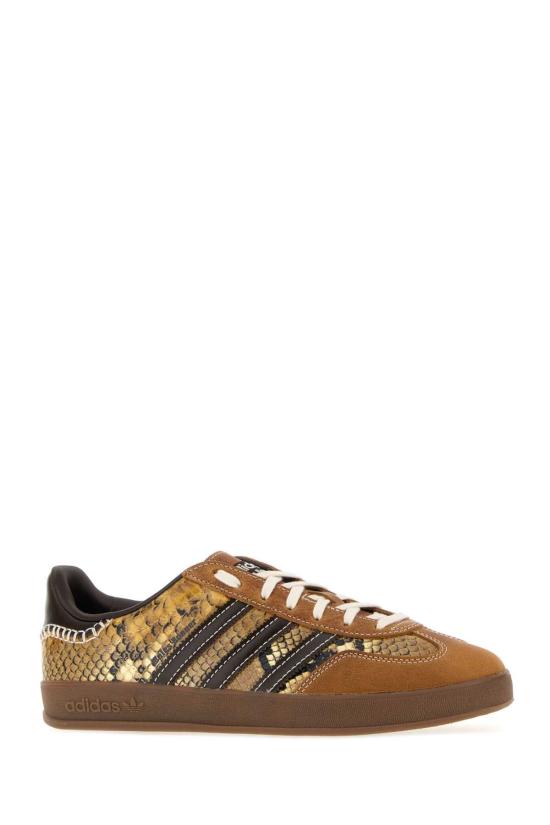 26SS 아디다스 X 웨일즈 보너 스니커즈 KK3641 DUSRUSWONWHICOLBUR Animal Print - ADIDAS X WALES BONNER