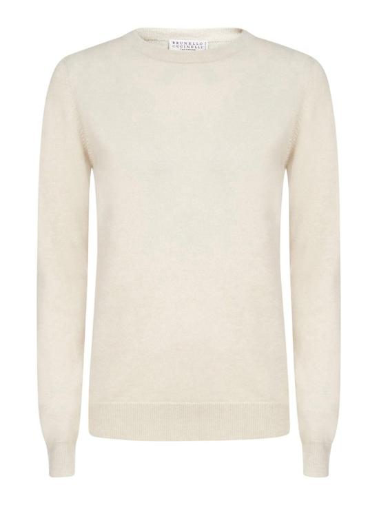 26SS 브루넬로 쿠치넬리 긴팔 티셔츠 M12144400CN058 Beige