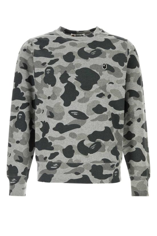 26SS 베이프 긴팔 티셔츠 1K80113005 GRAY Printed