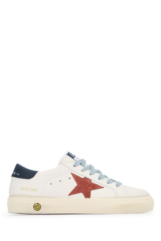 26SS [키즈] 골든구스 스니커즈 GTF01033F008061 10575 WHITEREDBLUE