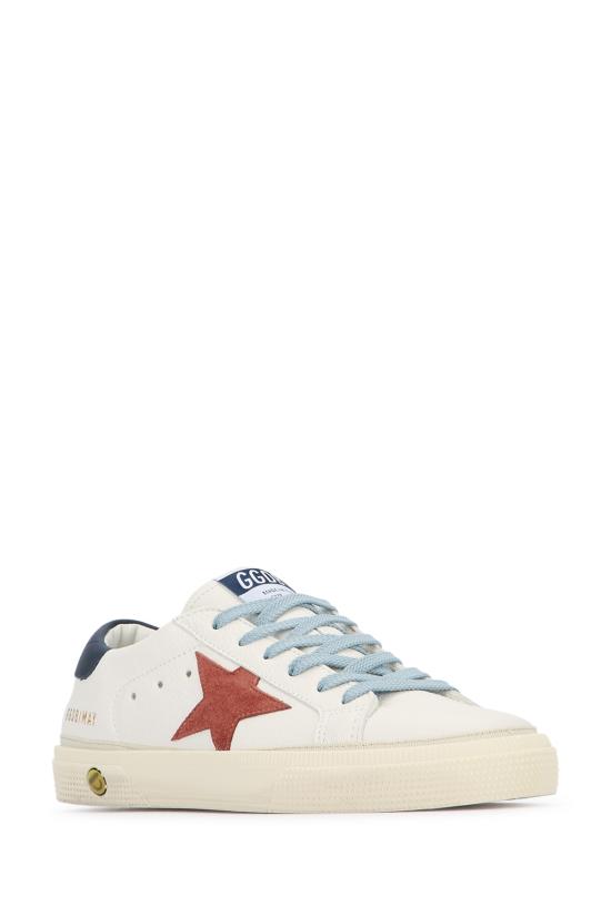 26SS [키즈] 골든구스 스니커즈 GTF01033F008061 10575 WHITEREDBLUE - GOLDEN GOOSE