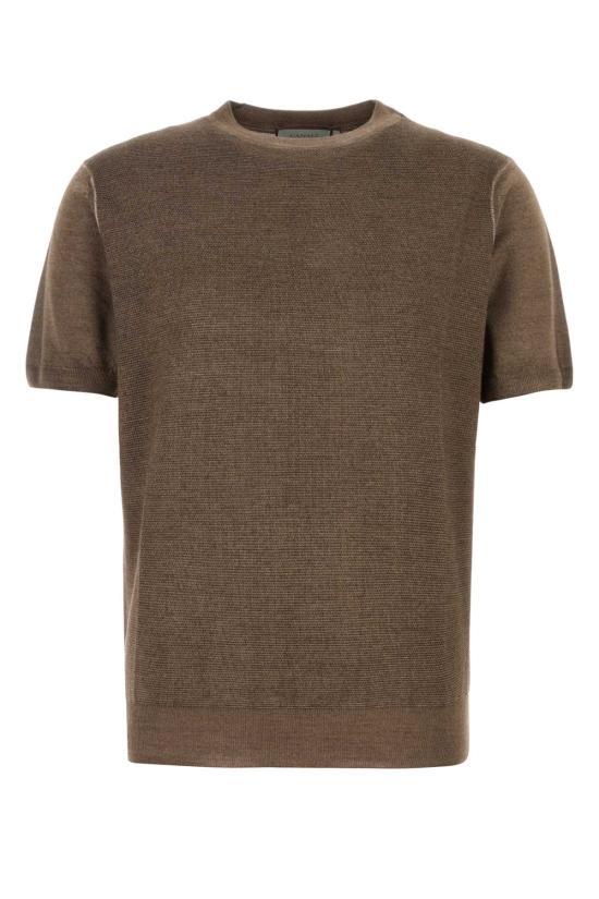 26SS 카날리 반팔 티셔츠 C0719MK02476 715 Brown