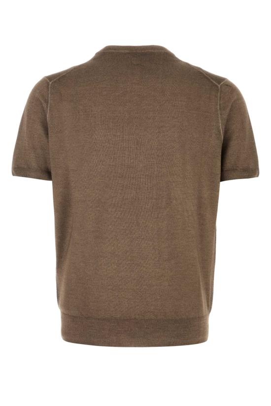 26SS 카날리 반팔 티셔츠 C0719MK02476 715 Brown - CANALI