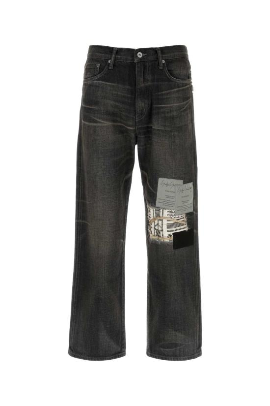 26SS 요지 야마모토 데님 팬츠 HKP94065 1 Black