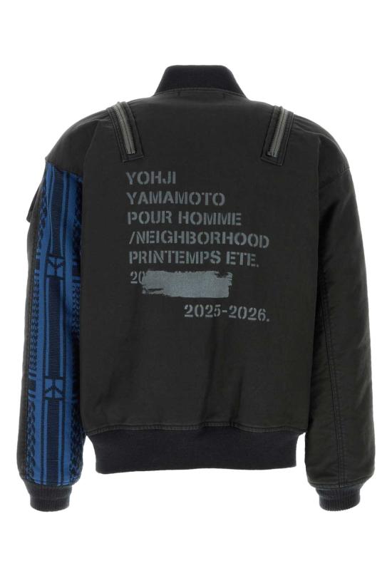 26SS 요지 야마모토 봄버 자켓 HKY92059 1 Black - YOHJI YAMAMOTO