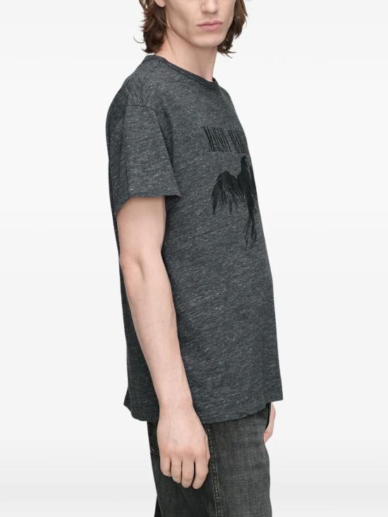 26FW 마르지엘라 반팔 티셔츠 S50GC0736 M20162 860M Grey melange - MAISON MARGIELA