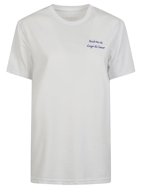 26SS 반팔 티셔츠 CAMBS060 MEETMEBIANCO VIOLA WHITE