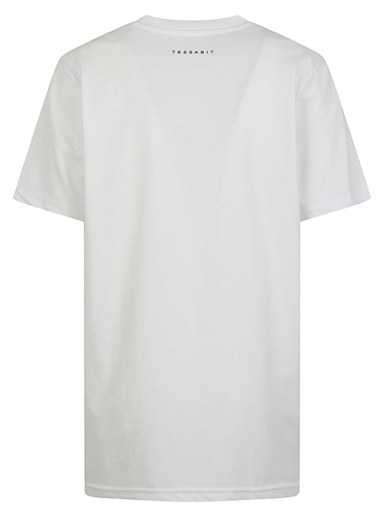 26SS 반팔 티셔츠 CAMBS060 MEETMEBIANCO VIOLA WHITE - OTHER BRANDS