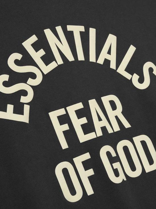 26SS 피어오브갓 반팔 티셔츠 125SP262011F FADED BLACK - FEAR OF GOD