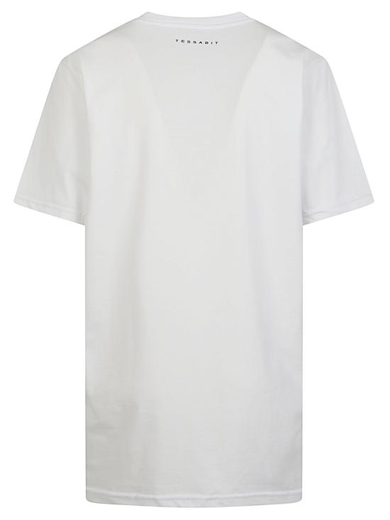 26SS 반팔 티셔츠 CAMBS060 STOLEMYHEARTBIANCO BLU WHITE - OTHER BRANDS