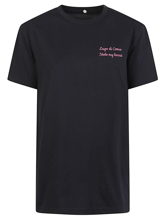 26SS 반팔 티셔츠 CAMBS060 STOLEMYHEARTBLU ROSA NAVY