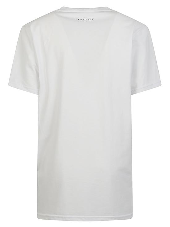 26SS 반팔 티셔츠 CAMBS060 STOLEMYHEARTBIANCO ROSA WHITE - OTHER BRANDS