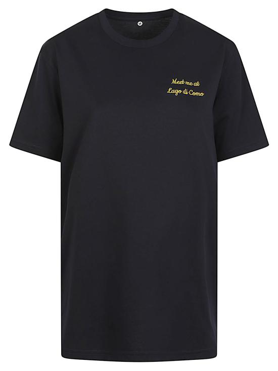 26SS 반팔 티셔츠 CAMBS060 MEETMEBLU GIALLO NAVY