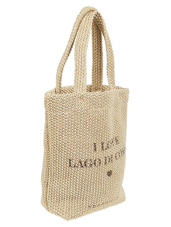 26SS 아니타 빌라디 토트백 0000010N ILOVELAGODICOMONATURAL BEIGE - ANITA BILARDI