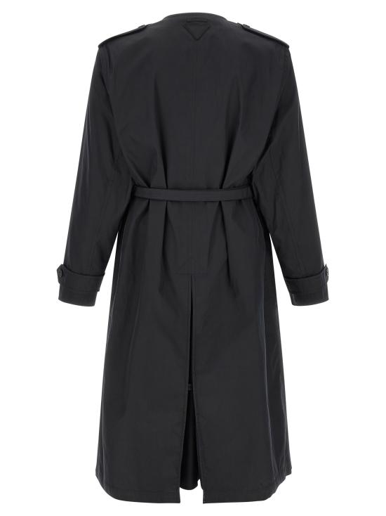 26FW 프라다 트렌치 코트 SGD214SOOO12NSF0002 Black - PRADA