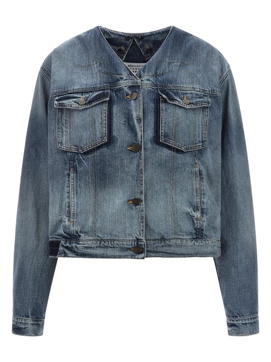 26FW 마르지엘라 데님 자켓 S51AM0530M30034964 Blue - MAISON MARGIELA