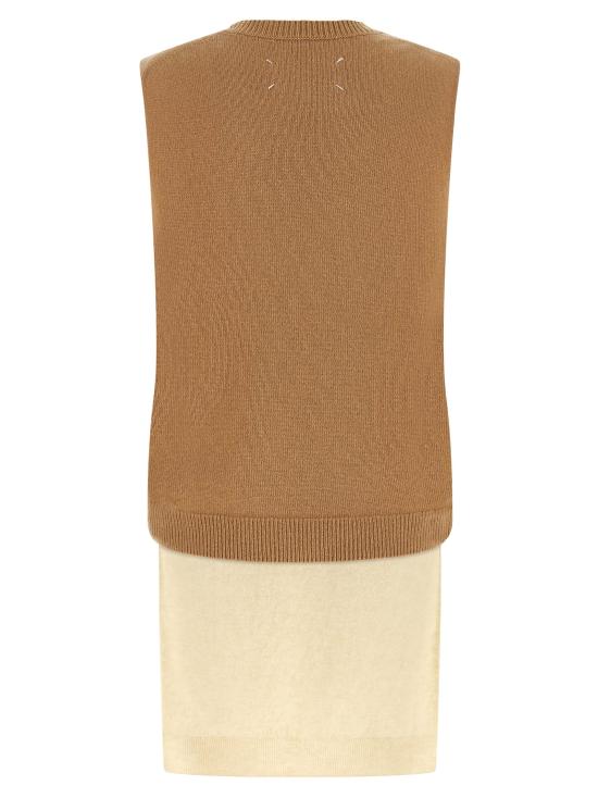 26FW 마르지엘라 민소매 티셔츠 S51FB0086M13304131F Beige - MAISON MARGIELA