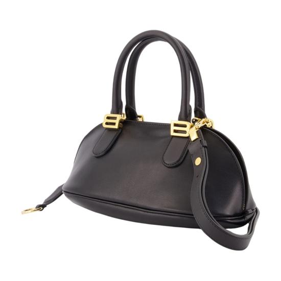 26FW 발렌시아가 볼레로 볼링백 868585 2ACJS 1000 black - BALENCIAGA