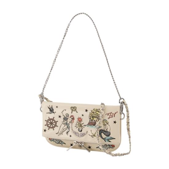 26FW 자딕앤볼테르 숄더백 LWBA04387 100 white - ZADIG & VOLTAIRE