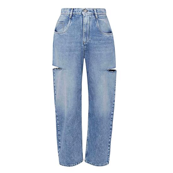 26FW 마르지엘라 코인 슬래쉬 디테일 진 S51LA0051 S30513470 BLUE